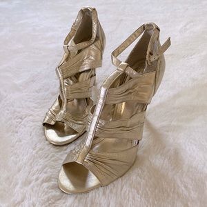 Gold Vince Camuto dress shoes